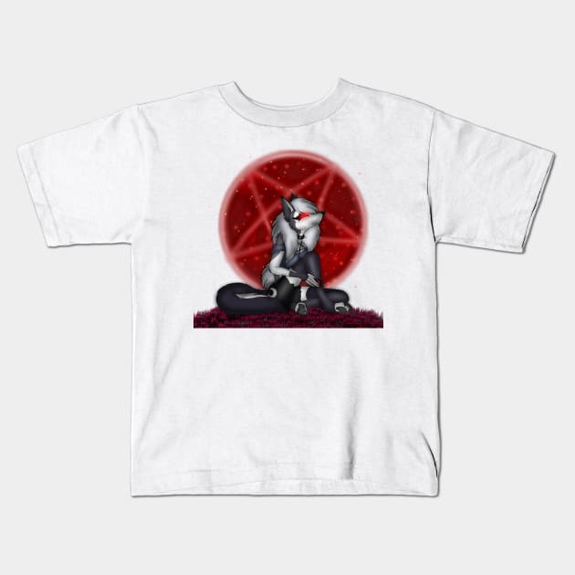 Taking in the Hell Moonlight Kids T-Shirt by Thehazbeansky1